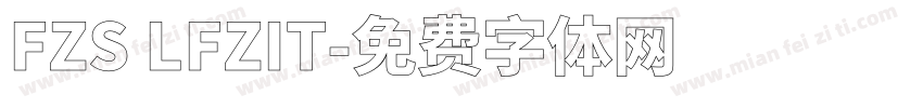 FZS LFZIT字体转换